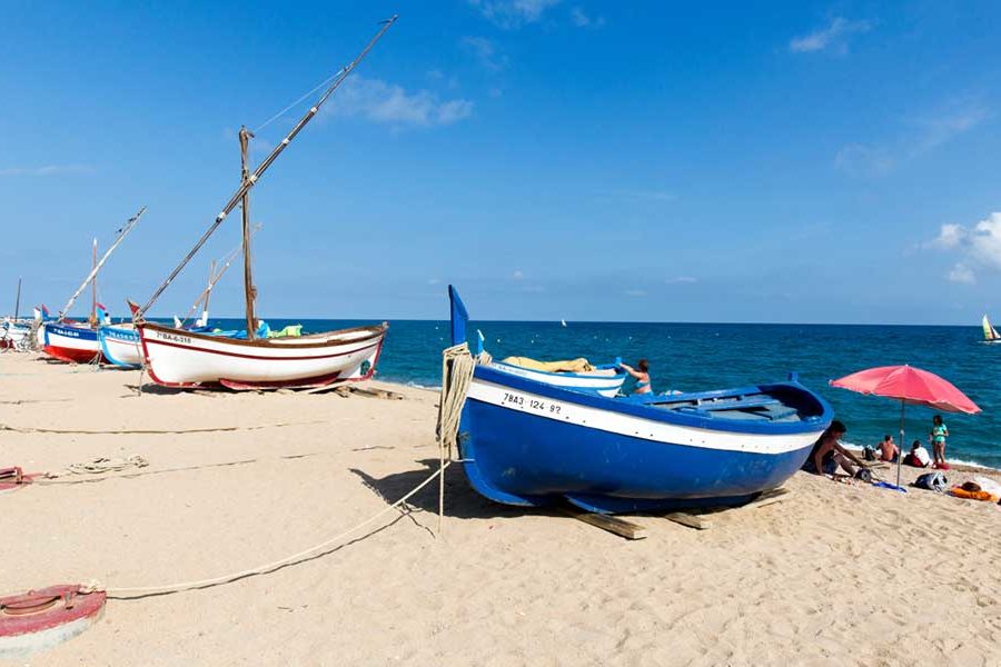 Dos playas de Pineda reciben el reconocimiento de «Bandera azul»