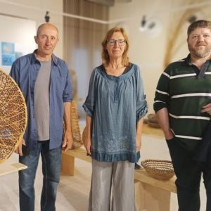 Una nansa feta pel pinedenc Oleguer Massaguer s’exposa a la mostra ‘Nanses i pescadors’ de Torroella de Montgrí