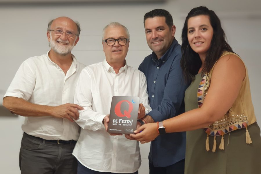 La Festa Major de Pineda de Mar és reconeguda amb  el distintiu de qualitat en oci nocturn QdeFesta!